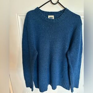 Old Navy Men's Deep Blue Crewneck Sweater